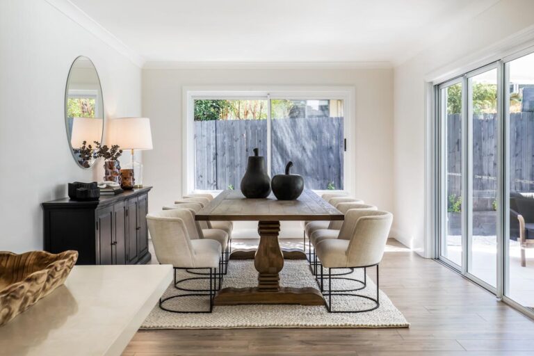 Dining room styling